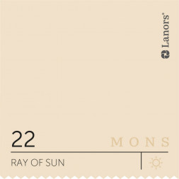 Краска Lanors Mons «Ray Of Sun» (Луч солнца), 22